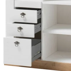 Wohnen 102x139x44 Landhaus Highboard zweifarbig - Diatara I