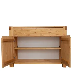 122x88x44 Landhaus Holzkommode aus Kiefer - Delamaro^Wohnen Sale