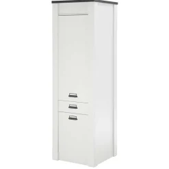 62x201x64 Landhaus Küchenschrank in Weiß - Eture^Wohnen Sale