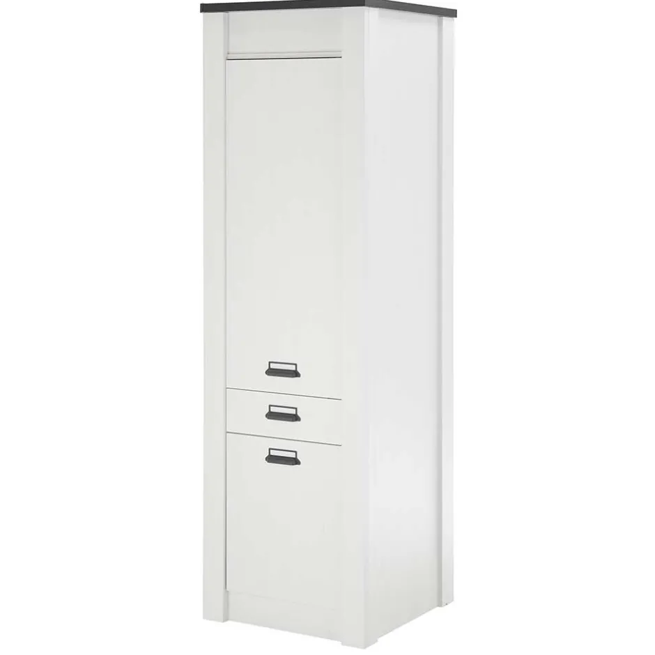 62x201x64 Landhaus Küchenschrank in Weiß - Eture^Wohnen Sale