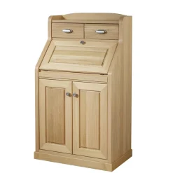 70x120x45 Landhaus Sekretär in Eiche - Mapilia^Wohnen Clearance