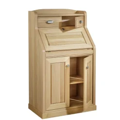 70x120x45 Landhaus Sekretär in Eiche - Mapilia^Wohnen Clearance