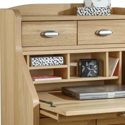 70x120x45 Landhaus Sekretär in Eiche - Mapilia^Wohnen Clearance
