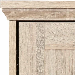 Wohnen 120x45x40 Landhaus TV Element in Eiche Holzdekor - Rienva