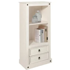 65x140x38 Landhausregal in Weiß - Henvic^Wohnen Clearance