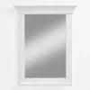 Wohnen 65x85x14 Landhausspiegel in Weiß - Satumare
