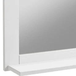 Wohnen 65x85x14 Landhausspiegel in Weiß - Satumare