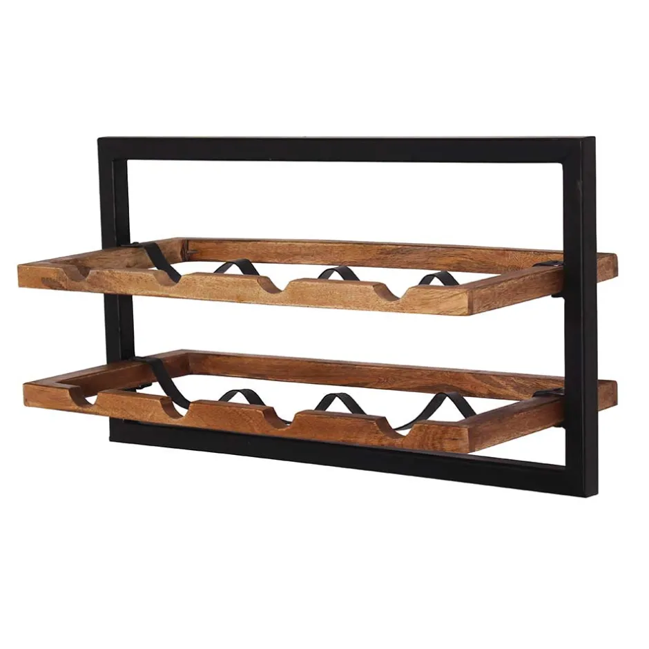 65x25x35 Loft Weinregal für die Wand - Mendoza^Wohnen Discount