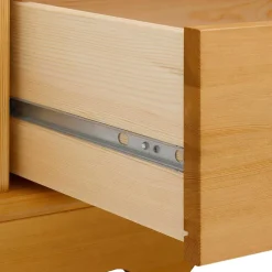 Wohnen 100x147x45 Massivholz Highboard im Landhaus Stil - Fausanda