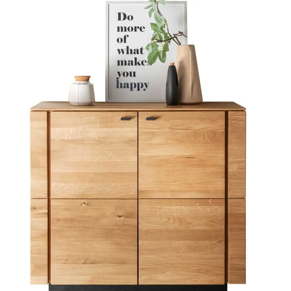 97x86x42 Massivholz Kommode mit zwei Türen - Emelyas^Wohnen Outlet