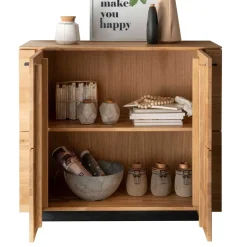 97x86x42 Massivholz Kommode mit zwei Türen - Emelyas^Wohnen Outlet