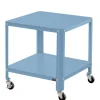 46x48x46 Metall Beistelltisch in Petrol Blau - Fotios^Wohnen Discount