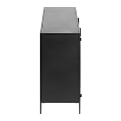 Wohnen 160x72x35 Metall Sideboard mit drei Türen - Magde