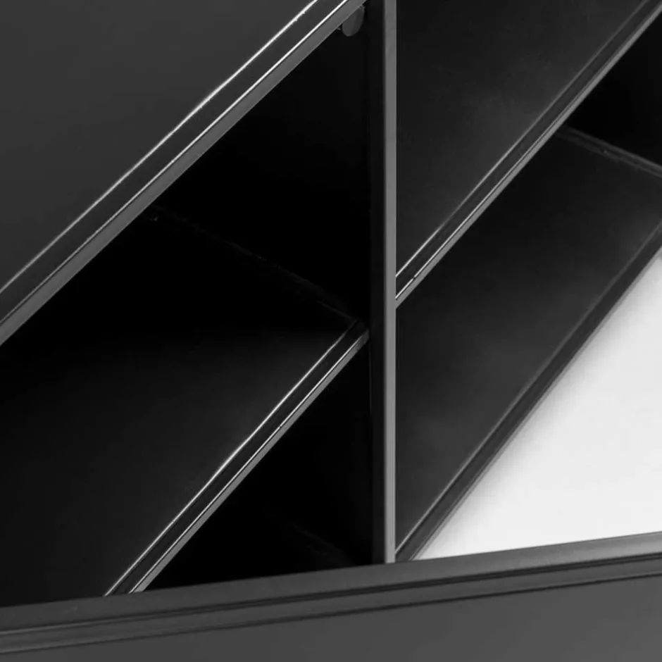 Wohnen 160x72x35 Metall Sideboard mit drei Türen - Magde