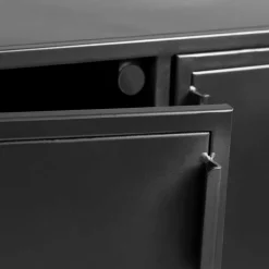 Wohnen 160x72x35 Metall Sideboard mit drei Türen - Magde