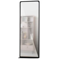 Wohnen 50x130x10 Metallspiegel mit Ablage - Carlisa