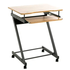 60x75x49 Mobiler Computertisch in Eiche Optik - Matanzas^Wohnen Hot