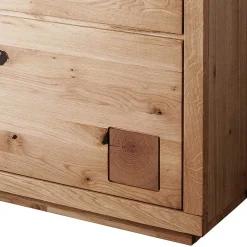 103x148x40 Modernes Holz-Highboard mit Glaseinsatz - Embleys^Wohnen Hot