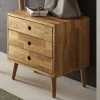 Wohnen 42x45x35 Nachtkommode aus Eiche massiv - Kopiana