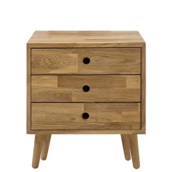 Wohnen 42x45x35 Nachtkommode aus Eiche massiv - Kopiana