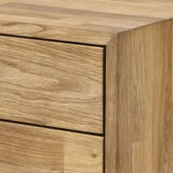Wohnen 42x45x35 Nachtkommode aus Eiche massiv - Kopiana