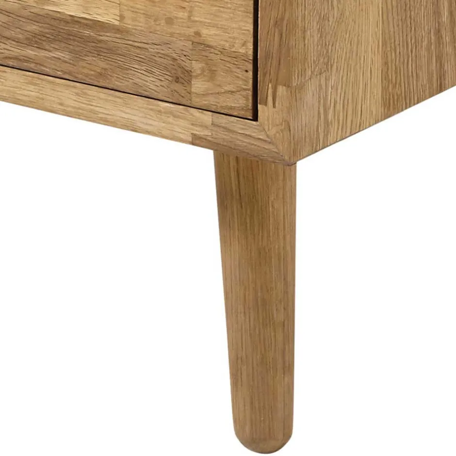 Wohnen 42x45x35 Nachtkommode aus Eiche massiv - Kopiana