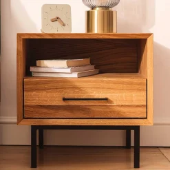 51x50x40 Nachtkommode mit Fach & Schublade - Kerfa^Wohnen Sale