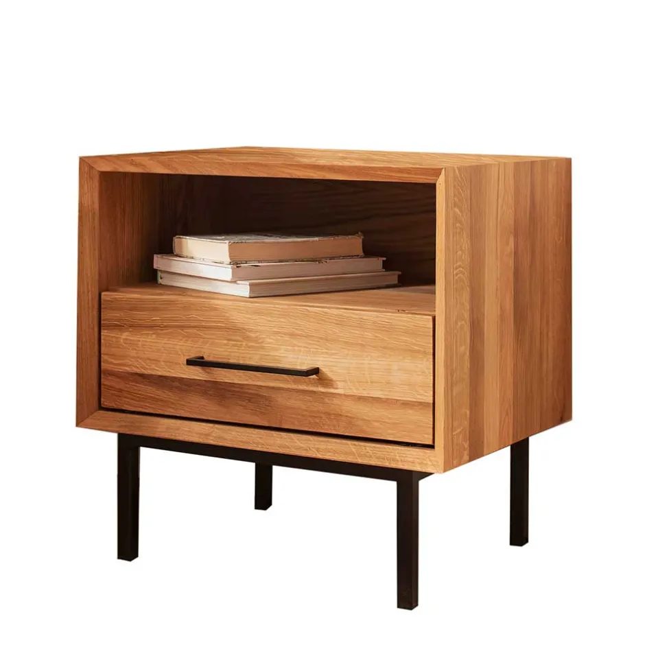 51x50x40 Nachtkommode mit Fach & Schublade - Kerfa^Wohnen Sale