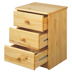 43x57x35 Nachtschrank mit drei Schubladen - Kascanu^Wohnen Sale