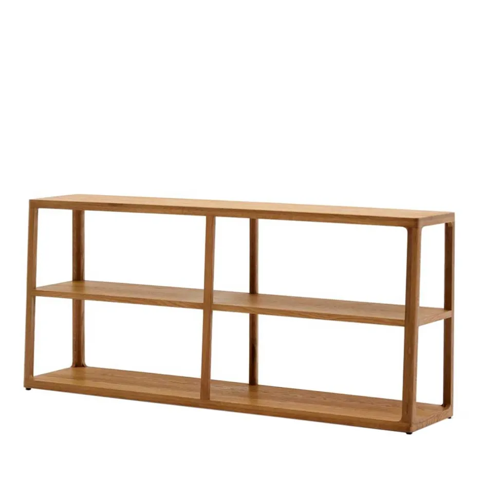 Wohnen 180x81x40 Offenes Standregal mit vier Fächern - Mercana