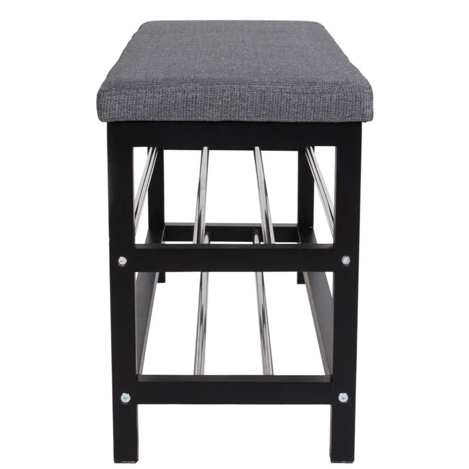 Wohnen 100x50x34 Polsterbank mit 2 Schuhablagen - Reddi