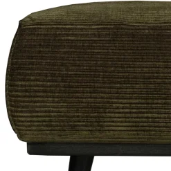 Wohnen 80x40x55 Polsterhocker in Dunkelgrün - Pleano