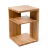Wohnen 40x60x40 Regal Beistelltisch aus Massivholz - Cariba