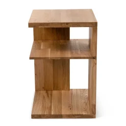 Wohnen 40x60x40 Regal Beistelltisch aus Massivholz - Cariba