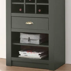 68x207x45 Regal mit Schublade & 11 Fächern - Eylan^Wohnen Sale