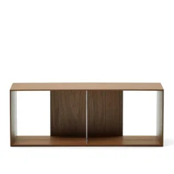 101x38x30 Regel Element in Nussbaum Furnier - Lician^Wohnen Sale