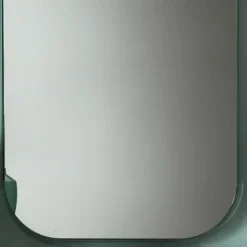 Wohnen 101x61x2 Retro Hängespiegel mit Glasrahmen - Bageria