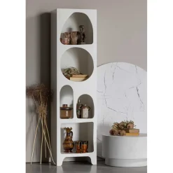 48x180x32 Retro Standregal mit 5 Fächern - Tom^Wohnen Online