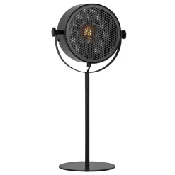 20x60x20 Retro Tischleuchte in Schwarz - Nadelles^Wohnen Clearance