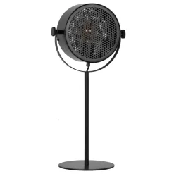 20x60x20 Retro Tischleuchte in Schwarz - Nadelles^Wohnen Clearance