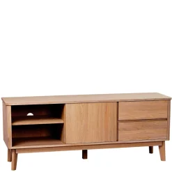 152x60x42 Retro TV Lowboard in Eiche - Adunia^Wohnen Outlet