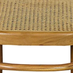 Wohnen 44x93x53 Retrostuhl aus Teakholz - Adne