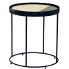 Wohnen 40x47x40 Runder Couchtisch mit Bügelgestell - Kontrada