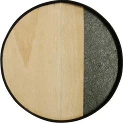 Wohnen 40x47x40 Runder Couchtisch mit Bügelgestell - Kontrada