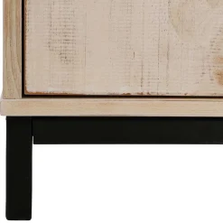 110x140x39 Schrank mit 3 Türen & 3 Fächern - Pseino^Wohnen New