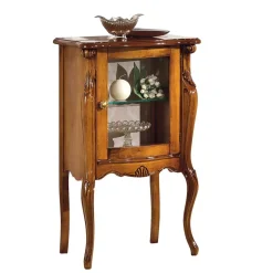 61x100x40 Schrank mit Glastür - Carlenna I^Wohnen Outlet