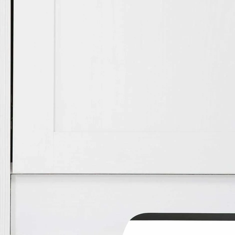 81x116x39 Schreibschrank Sekretär in Weiß - Akedra^Wohnen New