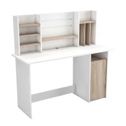 Wohnen 135x127x51 Schreibtisch mit hohem Aufsatz - Mariong