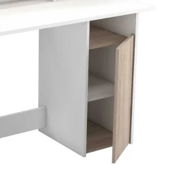 Wohnen 135x127x51 Schreibtisch mit hohem Aufsatz - Mariong