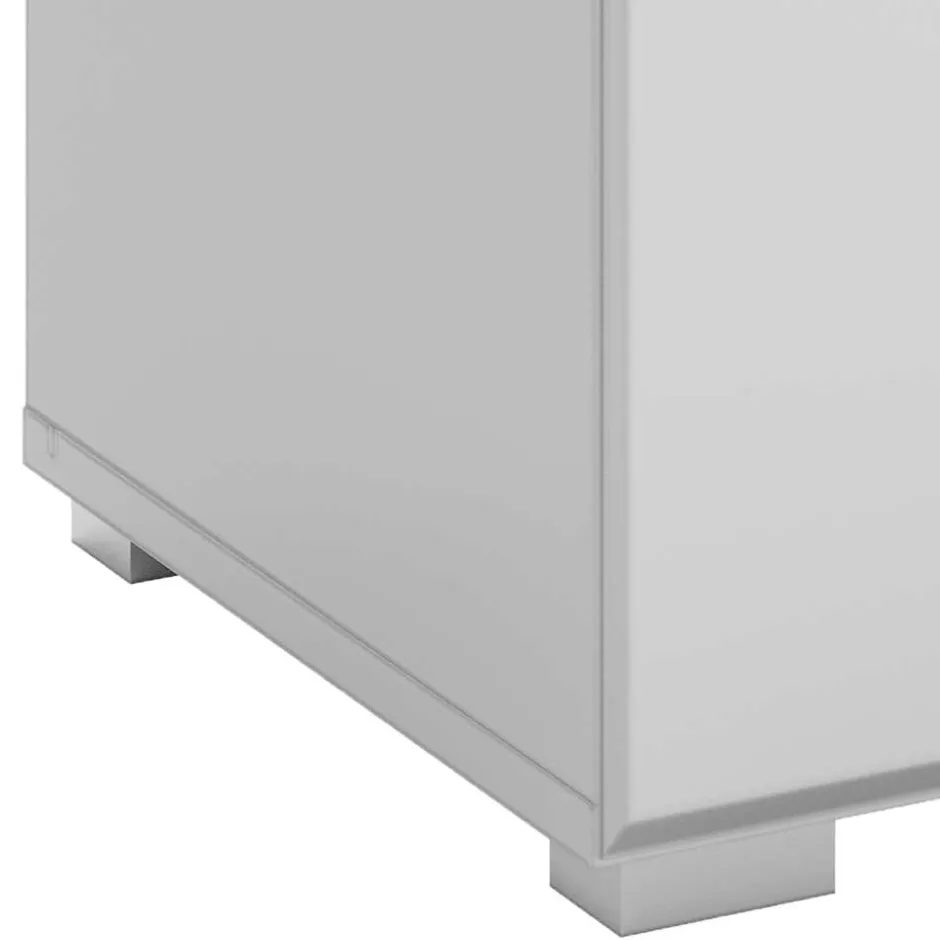 60x40x37 Schuhbank in Weiß Hochglanz - Sumatra^Wohnen Online